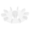 DIYEAH High Performance Electric Fan Motor Blade Plastic Cooling Fan for Desktop Use Strong Airflow Locking Design Easy Installation Compatible with Various view 1