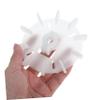 DIYEAH High Performance Electric Fan Motor Blade Plastic Cooling Fan for Desktop Use Strong Airflow Locking Design Easy Installation Compatible with Various view 3