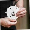 DIYEAH High Performance Electric Fan Motor Blade Plastic Cooling Fan for Desktop Use Strong Airflow Locking Design Easy Installation Compatible with Various view 4