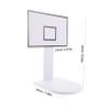 ABOOFAN Indoor Basketball Hoop Trash Can Holder Mini Hoop Stand for Adults Height Basketball Trash Can for Home Office Use Fun Waste Sorting view 2