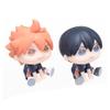 2pcs Tobio Kageyama Figure Shoyo Look Up Figure Mini Anime Figurine Cake Topper Decoration Shoyo Statue Handmade Collectible Gifts view 4