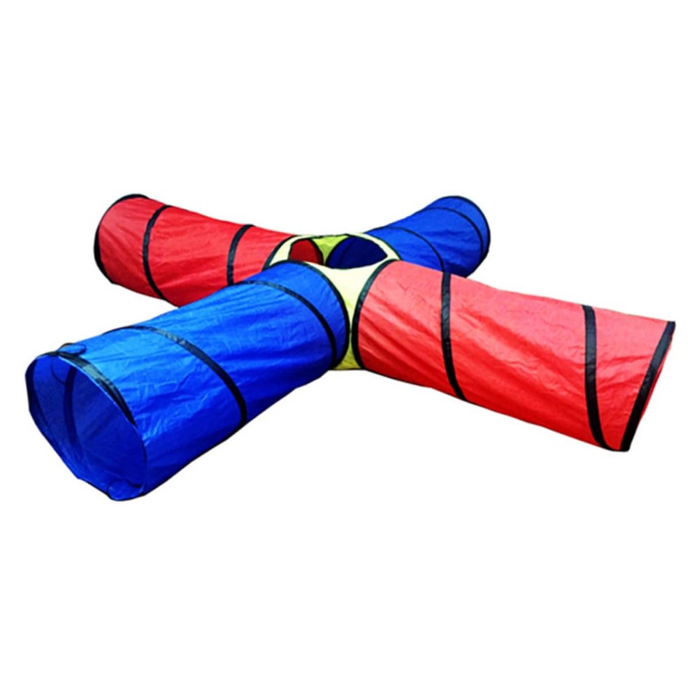 BESPORTBLE Crawling Tunnel Play Tent Indoor Outdoor Fun Game Tube for Boys and Creative Activity for Home Classrooms and Picnics Way Design