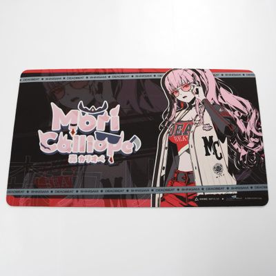 ANIME Impulse x Mori Calliope Desktop Gaming Mousepad, hololive Production Officially Licensed Premium Grade Non-Slip TCG Playmat or Office Desk Mat for Keyboard and Mouse
