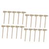 JOINPAYA 20Pcs Mini Wooden Hammers for Creative Mallets with Smooth Surface Safe for Play for Boys and Construction view 1