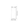 BESPORTBLE 6Pcs Clear Coin Tubes for Coin Storage Coin Holders for Quarters Dimes and Pennies Moisture Coin Collection Storage Design view 2