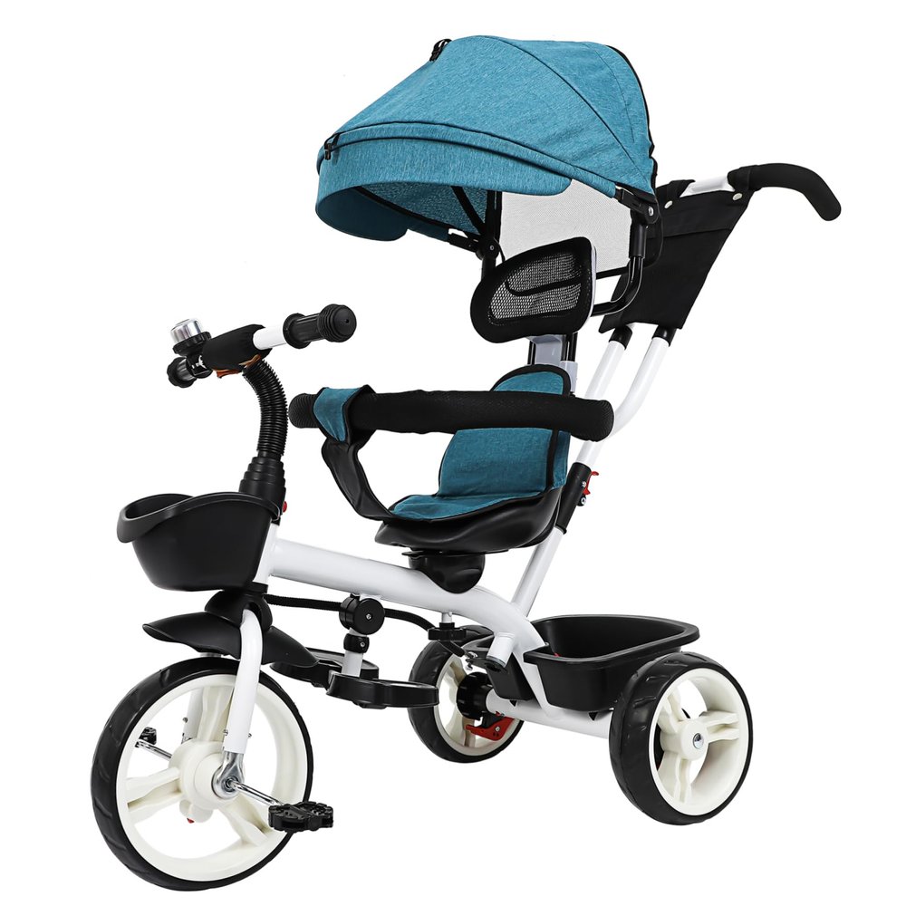Balacoo Tricycle Sunshade Stroller for Boys Years Lightweight and Portable for Family Outings Durable Design