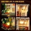 JMBricklayer LED Light Kit Building Blocks Set, 2x6 Light Up Bricks with Light-Sensing Mode, DIY Lighting Accessories Decoration Toys Compatible with Major Brands view 2