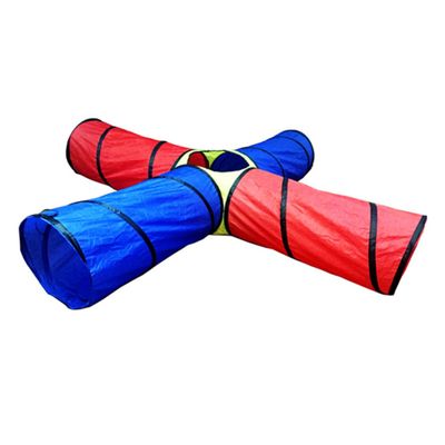 CORHAD Play Tunnel Indoor Outdoor Crawling Tube Game Way Fun for Promotes Gross Motor Skills for Home Classroom and Parties