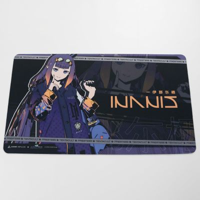 Anime Impulse x Ninomae InaNIS Desktop Gaming Mousepad, hololive Production Officially Licensed Premium Grade Non-Slip TCG Playmat or Office Desk Mat for Keyboard and Mouse