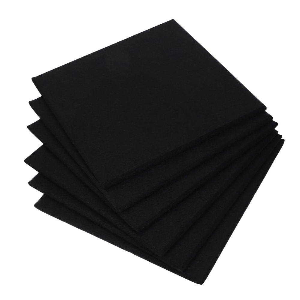 NUOBESTY 6Pcs Self Adhesive Felt Wall Tiles Collision Wall Padding for Easy Installation No Drilling Versatile Pin Boards for Home Office School
