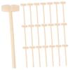 HOMOBABE 50Pcs Mini Wooden Hammers for Safe Pounding for Crafts Small Hand for and Educational Use Creative Hammering Tool for Boys view 1