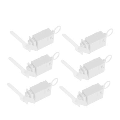 SUPVOX 6Pcs Wind Up Movement Mechanism DIY Plaything Parts with Pull String Wing Movement for Creative Crafting and Upgrades Reliable Plastic for Engaging Fun