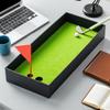 Baiyigs Golf Pen Desktop Games Set - Mini Funny Gifts for Golfers, Coworkers, Boss, for Dad from Wife Daughter Son, Office Desk Putting Practice Toy view 2
