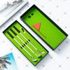 Baiyigs Golf Pen Desktop Games Set - Mini Funny Gifts for Golfers, Coworkers, Boss, for Dad from Wife Daughter Son, Office Desk Putting Practice Toy view 4