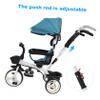 POPETPOP Tricycle Stroller with Sunshade for Years Lightweight Portable Comfortable Safe Ride for Boys view 3