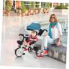 POPETPOP Tricycle Stroller with Sunshade for Years Lightweight Portable Comfortable Safe Ride for Boys view 4