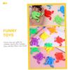 Gogogmee 100 Pcs Colorful Bouncing Frog Toys for Boys and Girls Educational Mini Plastic Jumping Frogs Fun Finger Pressing Toys for Toddlers for Classroom Activities and Playtime view 3