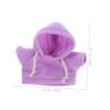 HONMEET 2Pcs Plush Doll Clothes for Stuffed Animals Cute Bear Hoodies for Creative Play Adorable Outfits for Dolls Soft Costume Replacement Fit for Imagination view 2
