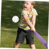 Abaodam 1Set Funny Baseball Sponge Rubber Bat and Ball Safe Outdoor Indoor Play Accessory for Boys for Backyard Fun and Parent Bonding view 2