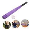 Abaodam 1Set Funny Baseball Sponge Rubber Bat and Ball Safe Outdoor Indoor Play Accessory for Boys for Backyard Fun and Parent Bonding view 4