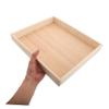 Abaodam Square Mini Sandbox for Multifunctional Play Tray and Sand Storage Container for Indoor Outdoor Activities for Compatible with Sandbox Mini Tools view 4