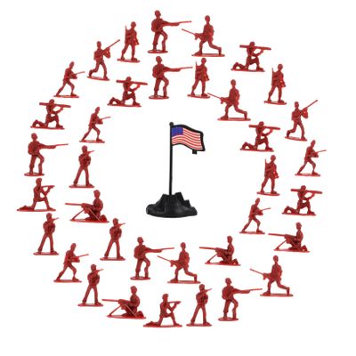 BESTonZON 100Pcs Miniature People Models Figurines Fine Detail Micro Figures for Scenic Layouts Safe Paint Lightweight for Dioramas and Educational Play