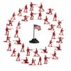 BESTonZON 100Pcs Miniature People Models Figurines Fine Detail Micro Figures for Scenic Layouts Safe Paint Lightweight for Dioramas and Educational Play view 1