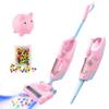 SMILESSKIDDO Kids Toy Vacuum & Piggy Bank Set - Real Working Vacuum for Chores, Earn Commission to Save, Teaches Money Skills & Responsibility, Educational Cleaning Toy, Birthday Gift for Boys & Girls view 1
