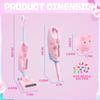 SMILESSKIDDO Kids Toy Vacuum & Piggy Bank Set - Real Working Vacuum for Chores, Earn Commission to Save, Teaches Money Skills & Responsibility, Educational Cleaning Toy, Birthday Gift for Boys & Girls view 2