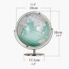 JDXQBLD Practical Globe Blue Oceans World Globes Metal Stand Geographic Globes Creates Interactive Educational Globe for Students Geography Teacher Beautifully Decor view 4