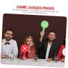 Gogogmee 2Pcs Handheld Answer Paddle Board for Teachers and Students Interactive Game Judging Props for Classroom Activities view 4