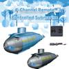 FunXylophy Mini Remote Control Submarine Boat, 2.4G 6CH RC Waterproof Boat Diving in Pools, Bathtubs, Water Parks, Summer Gifts (Blue) view 3