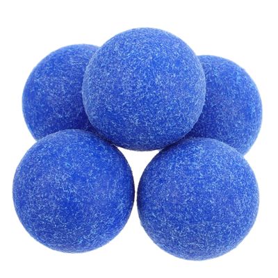 BESTonZON 5Pcs Mini Soccer Balls for Tabletop Football Game Frosted Texture Foosball Replacement Balls Portable Design for Home Office and School Use for Mini Soccer Fun