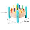 BESPORTBLE Educational Nailing Table Hammer Toy Boys and Girls Pounding Workbench Hammers for Toddlers Gavel Toy for Boys and Girls view 2