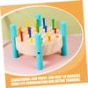 BESPORTBLE Educational Nailing Table Hammer Toy Boys and Girls Pounding Workbench Hammers for Toddlers Gavel Toy for Boys and Girls view 4