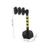 BESPORTBLE Traffic Light for Realistic Simulation Signal with Sound Light Portable Traffic Sign Playset for Home Kindergarten Outdoor Learning view 2