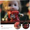 FELTECHELECTR Miniature Kitchen Mixer Model Kitchen Appliance for Pretend Play Educational Cooking for Boys Develops Imagination and Hand Eye Coordination view 2