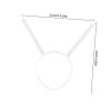 PACKOVE 10Pcs Plastic Headband Frames for DIY Projects Unfinished Crafting Base for Cosplay and Decoration Lightweight and Comfortable Design view 2