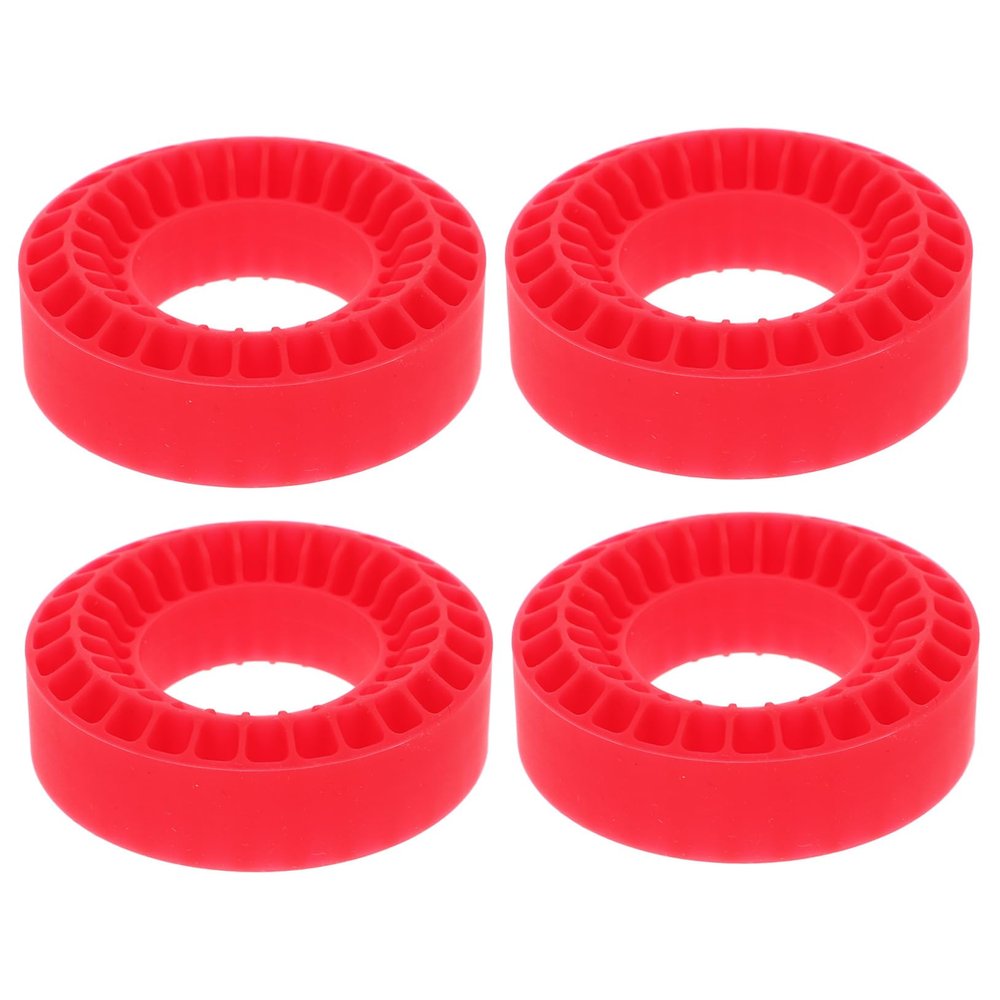 Abaodam 4Pcs Silicone Rubber Inserts for Rc Crawler Tires Compatible with Durable Inner Filler for Enhanced Control and Stability