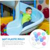 BESTonZON 200Pcs Small Plastic Ocean Balls for Playroom Fillers and Childsafe Materials for Family Interaction Ball Pit Games and Party Decorations view 3