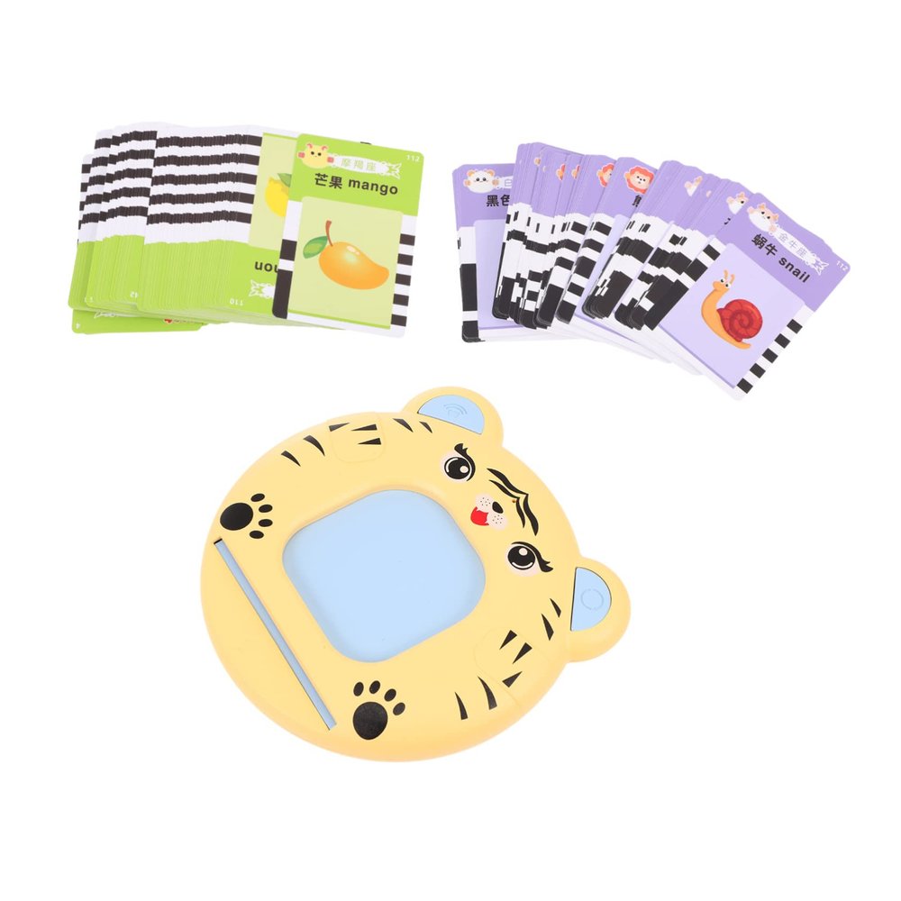 BESPORTBLE Early Learning Machine Toy Boys and Girls Flash Cards Boy Girl Learning Toys PVC Material