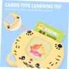BESPORTBLE Early Learning Machine Toy Boys and Girls Flash Cards Boy Girl Learning Toys PVC Material view 4