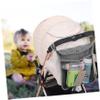 CORHAD Stroller Organizer Bag Lightweight Hanging Mesh Caddy for Diapers Snacks Towels Travel Accessory to Keep Essentials Neat and Accessible view 3