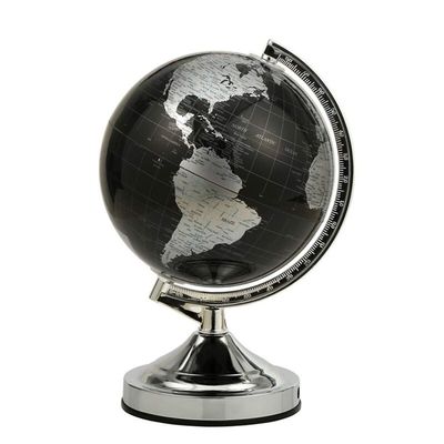 JDXQBLD World Globe Metal Base World Globe Home Office Business Globe Size Optional Black Globe