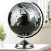JDXQBLD World Globe Metal Base World Globe Home Office Business Globe Size Optional Black Globe view 3