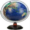 JDXQBLD Practical Desktop Globes with Blue Oceans Illuminated World Globe with Wooden Stand 7.8 or 11.8" Light Up Globes of Earth for Kids Decorative30cm with Light a view 1
