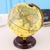 JDXQBLD Practical Globe 25cm Large World Globe Warm Light Lamp Geographic Globes Antique Educational Globe for Shelf Desktop Display Beautifully Decor view 3
