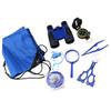 BESPORTBLE 1Set Observing Kit for Outdoor Wilderness Observation Tools with Telescope Magnifying Lens Lightweight and for Hiking Camping and Expeditions Blue view 4