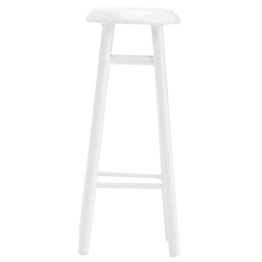 Abaodam 1Pc Miniature Furniture Model High Stool for Dollhouse Accessories DIY Mini House Supplies Realistic Design for Play and Decoration