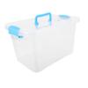 TOYANDONA Portable Plastic with Handle Capacity Outdoor Sand Tray for Multifunctional Storage Box for Sandbox Easy to Carry for Beach and Playroom Activities view 1